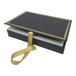 Luxusschokobox Schwarz Gold